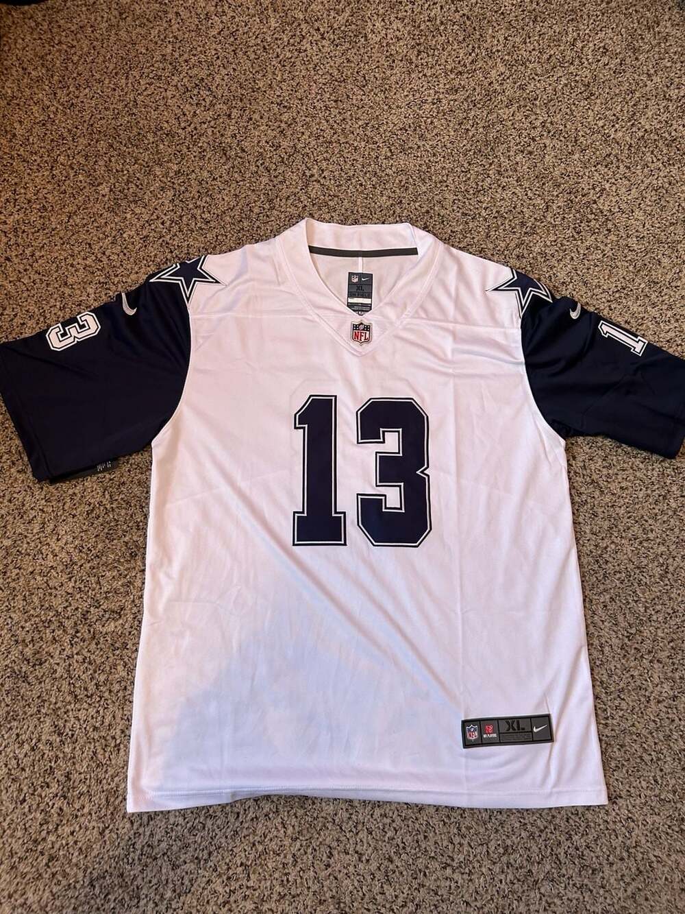Nike Dallas Cowboys Caleb Downs Jersey Size XL White
